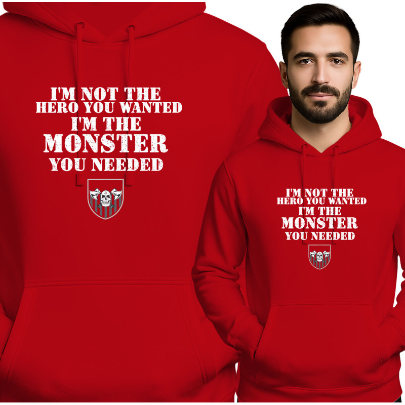 Bluza męska 'I'M NOT THE HERO'