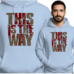 Dappere Rode Hoodie - Dit is de Weg