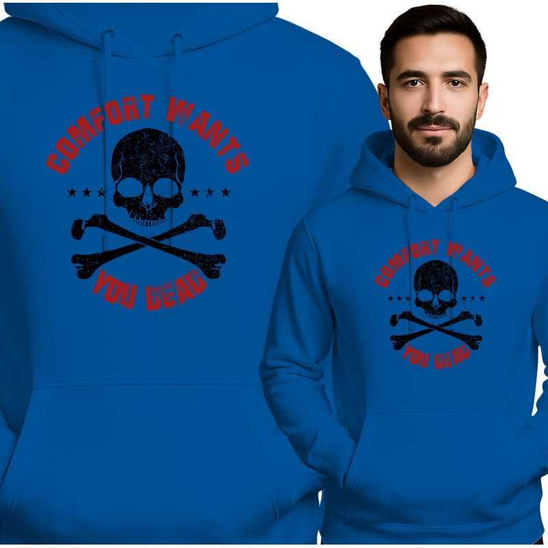 Bluza męska 'Comfort Wants You Dead'