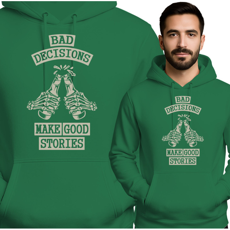 Bluza męska 'Bad Decisions'
