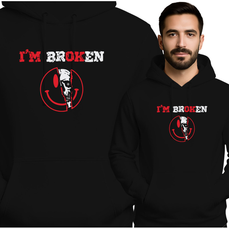 Bluza męska 'I'm Broken'