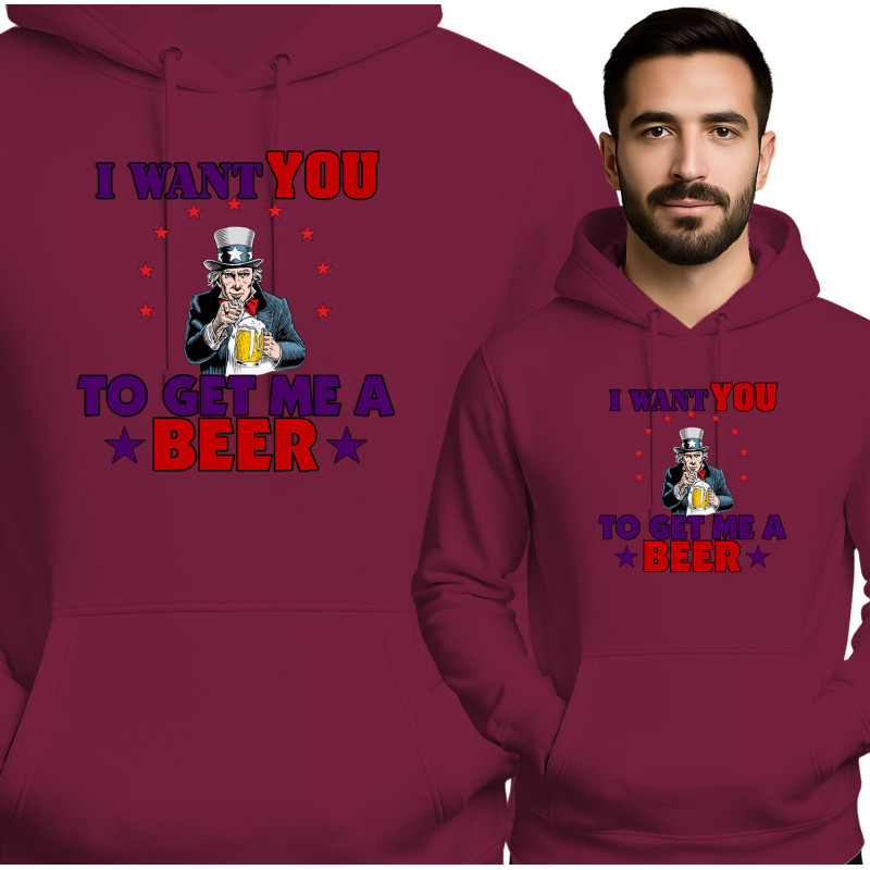 Bluza męska 'I Want You to Get Me a Beer'