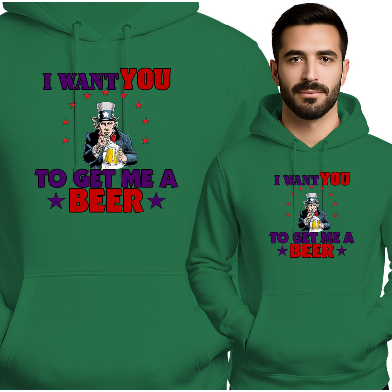 Bluza męska 'I Want You to Get Me a Beer'
