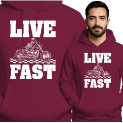 Live Fast Motor Hoodie