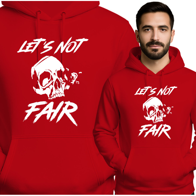 Bluza męska 'Let's Not Fair'