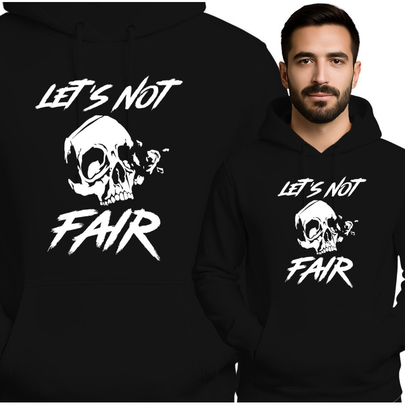 Bluza męska 'Let's Not Fair'