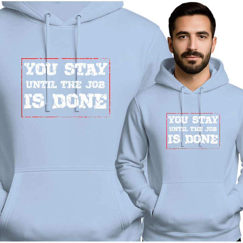 Motiverende Rode Hoodie