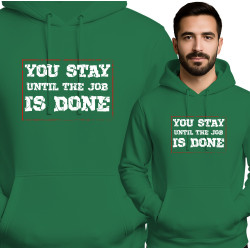 Motiverende Rode Hoodie
