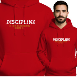 Motiverende Hoodie - Discipline