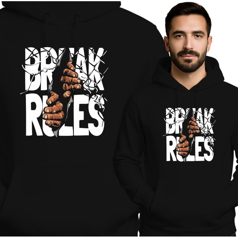 Bluza męska 'Break Rules'