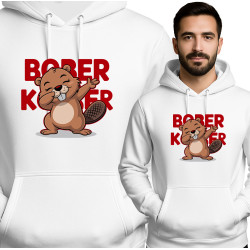 Bluza męska 'Happy Beaver'