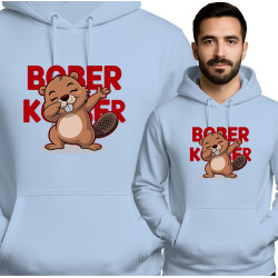 Bluza męska 'Happy Beaver'