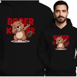 Bluza męska 'Happy Beaver'