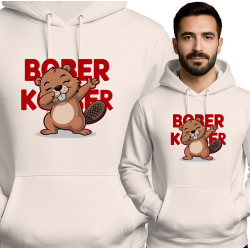 Bluza męska 'Happy Beaver'