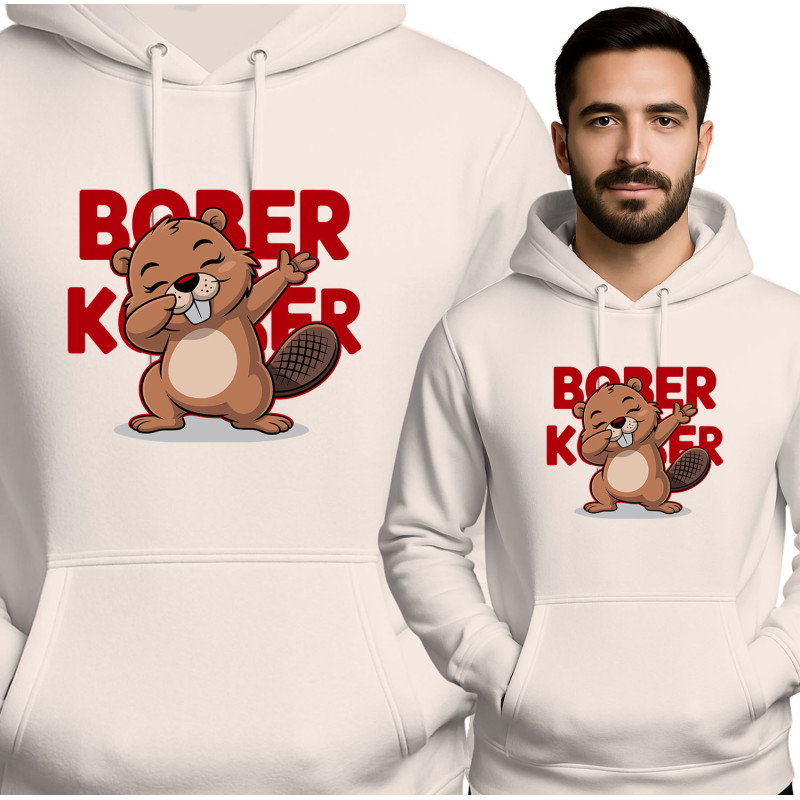 Bluza męska 'Happy Beaver'