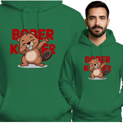 Bluza męska 'Happy Beaver'