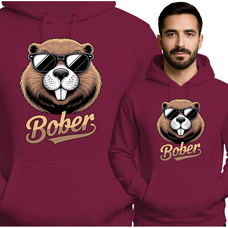 Bluza męska 'Cool Bober'
