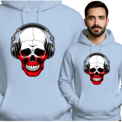 Skull Headphone Hoodie