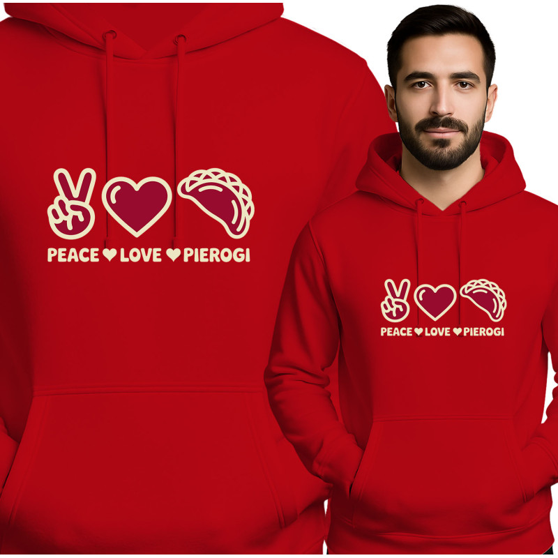 Peace Love Pierogi Hoodie