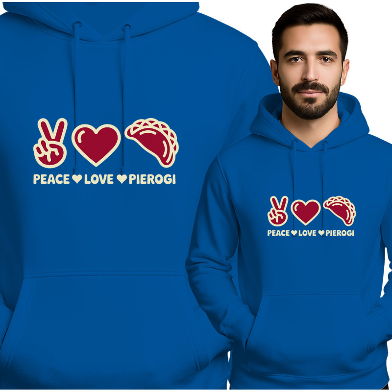 Peace Love Pierogi Hoodie