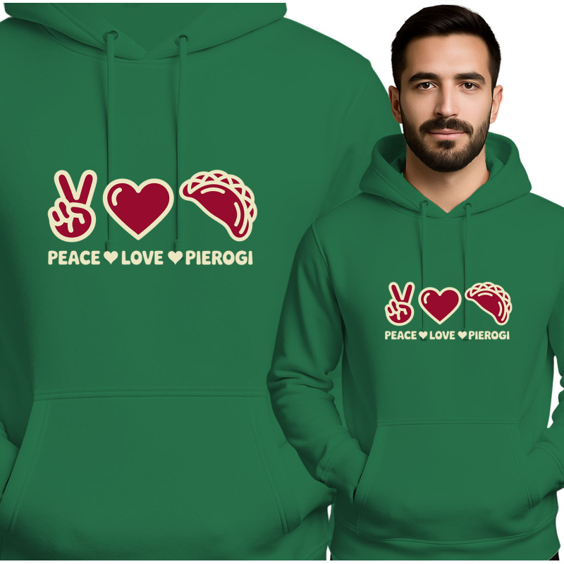 Peace Love Pierogi Hoodie