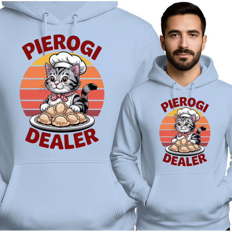 Schattige Kat Pierogi Dealer Hoodie