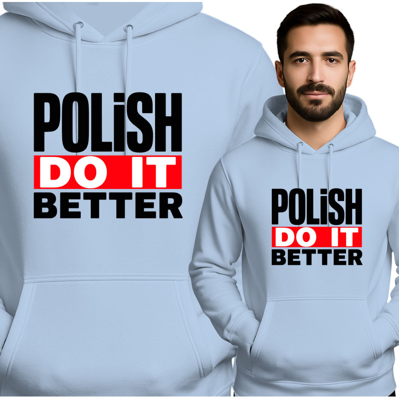 Bluza męska 'Polish Do It Better'
