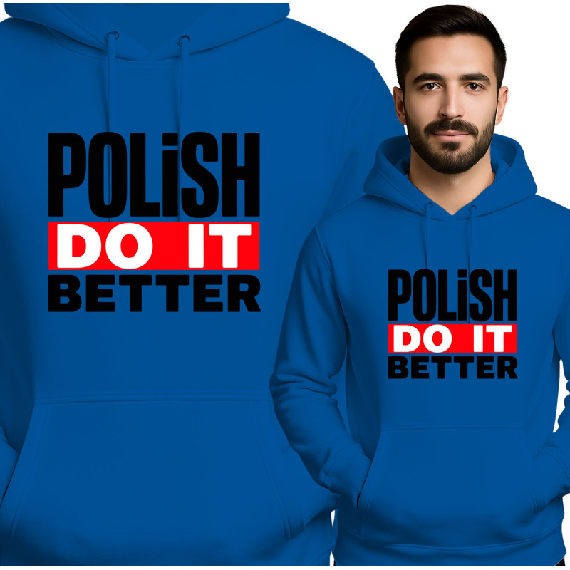 Bluza męska 'Polish Do It Better'