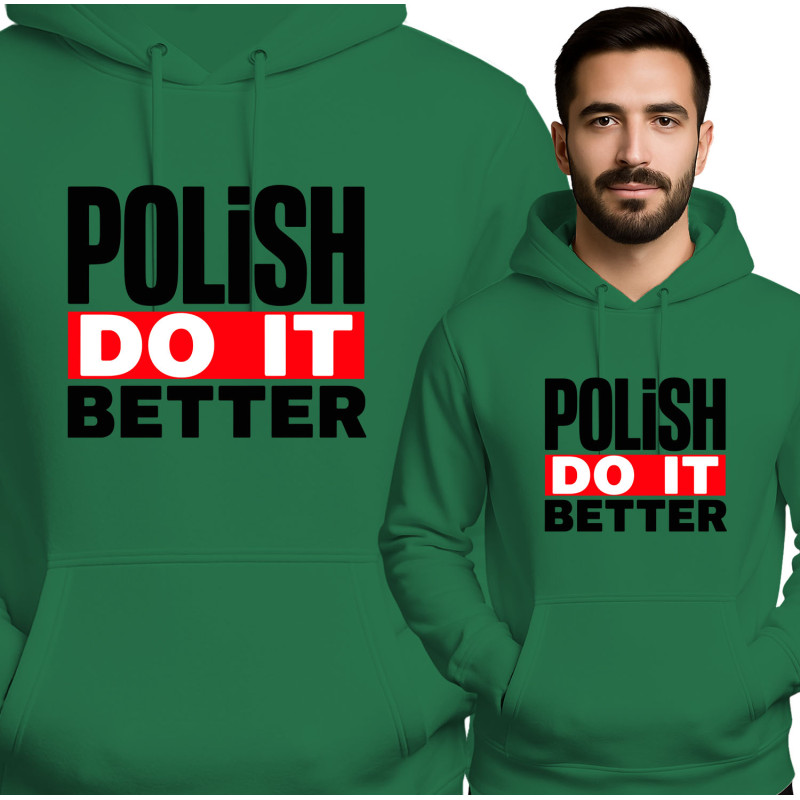 Bluza męska 'Polish Do It Better'