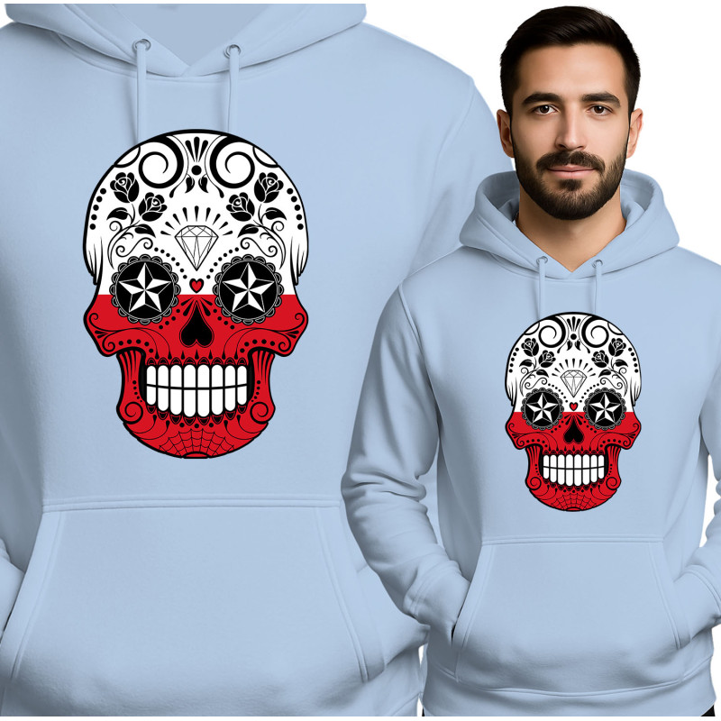 Bluza męska  'Stylish Skull '