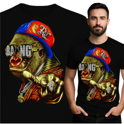 Stylish Gorilla Graphic T-Shirt