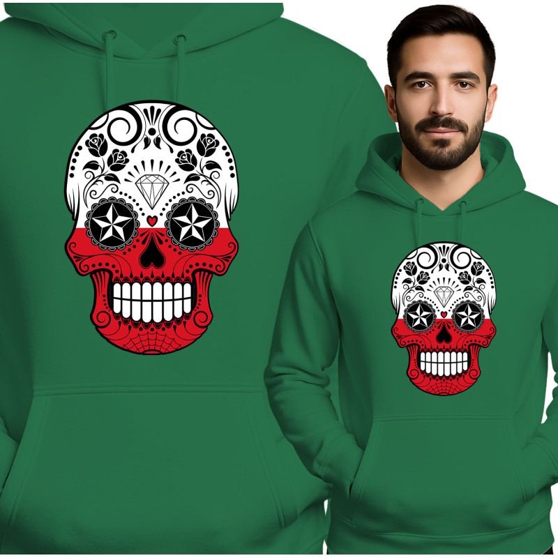 Bluza męska  'Stylish Skull '