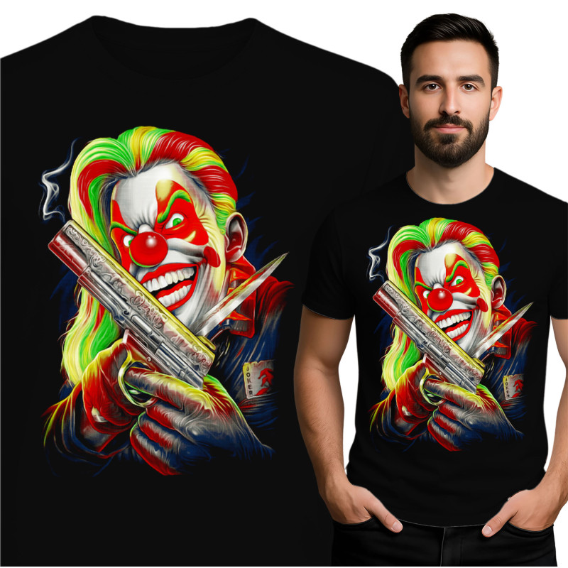 Bold Clown Graphic Tee