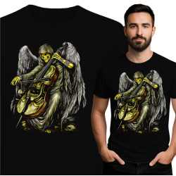Grim Reaper Playing Cello T-Shirt