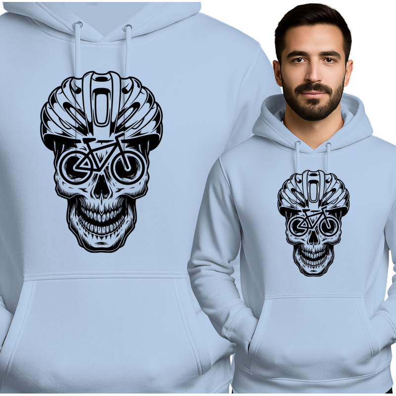 Bluza męska 'Skull Bicycle'