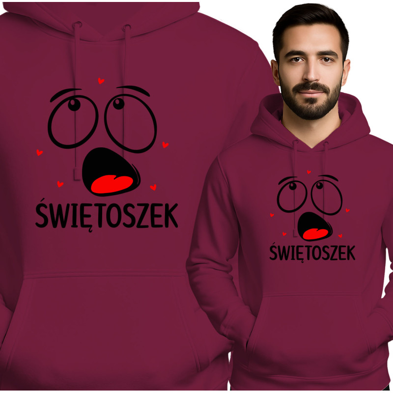 Grappige Cartoon Hoodie - Świętoszek