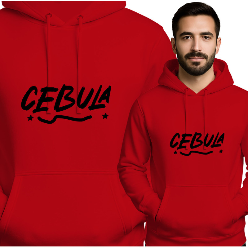CEBULA Rode Hoodie