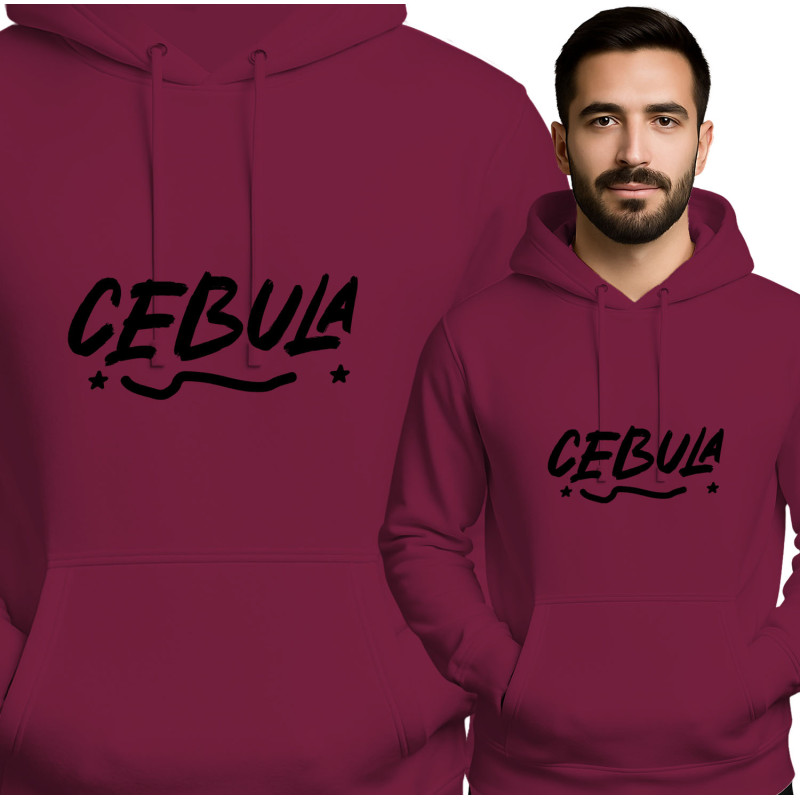 CEBULA Rode Hoodie