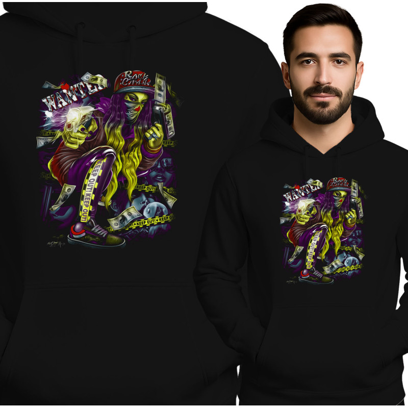 Wanted Graphic Hoodie