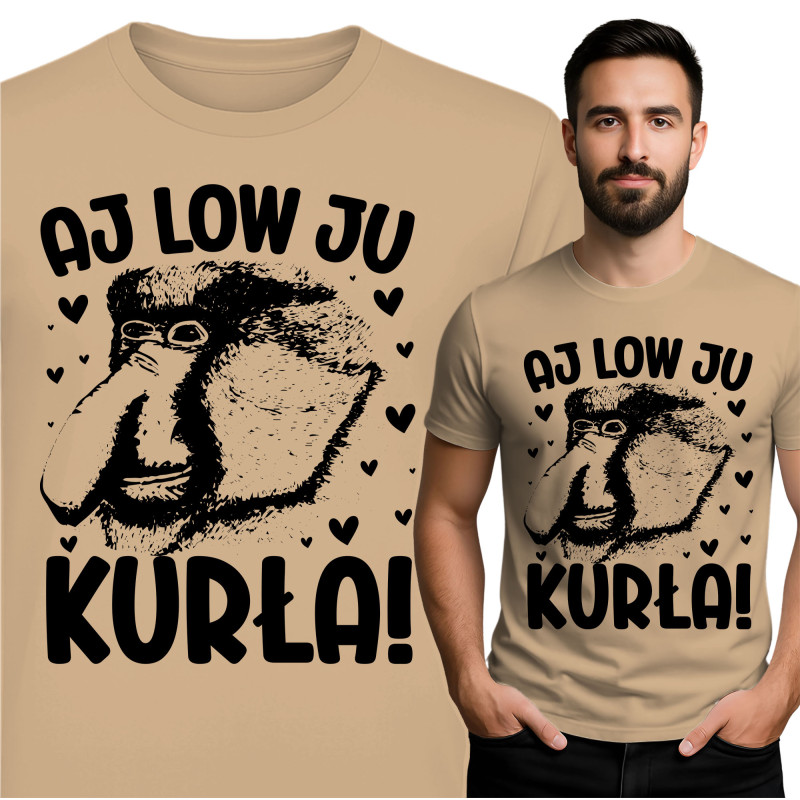 Grappig Baviaan T-Shirt