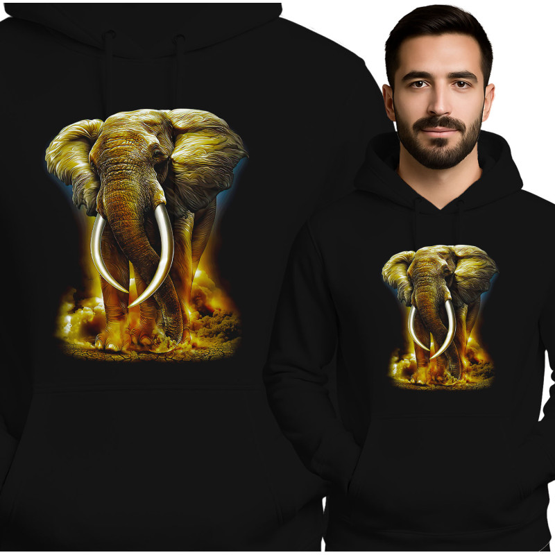 Majestueuze Olifant Hoodie
