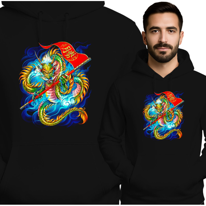 Draak Hoodie - Vivid Art