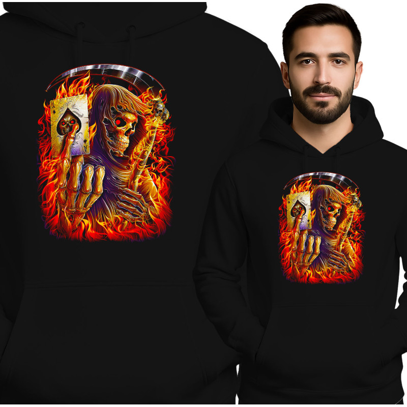 Skull Themed Hoodie