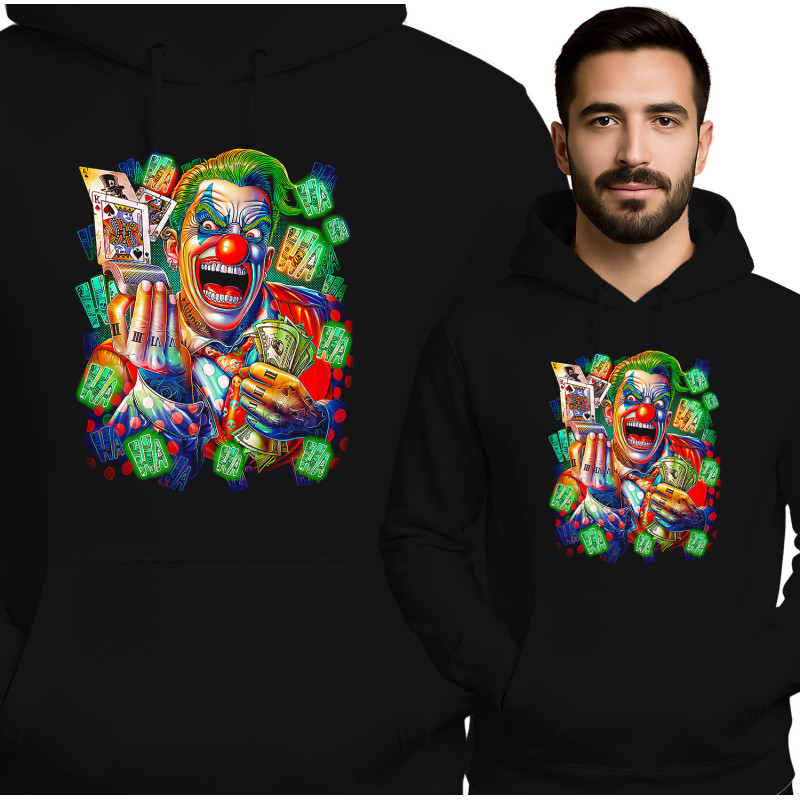 Levendige Clown Hoodie