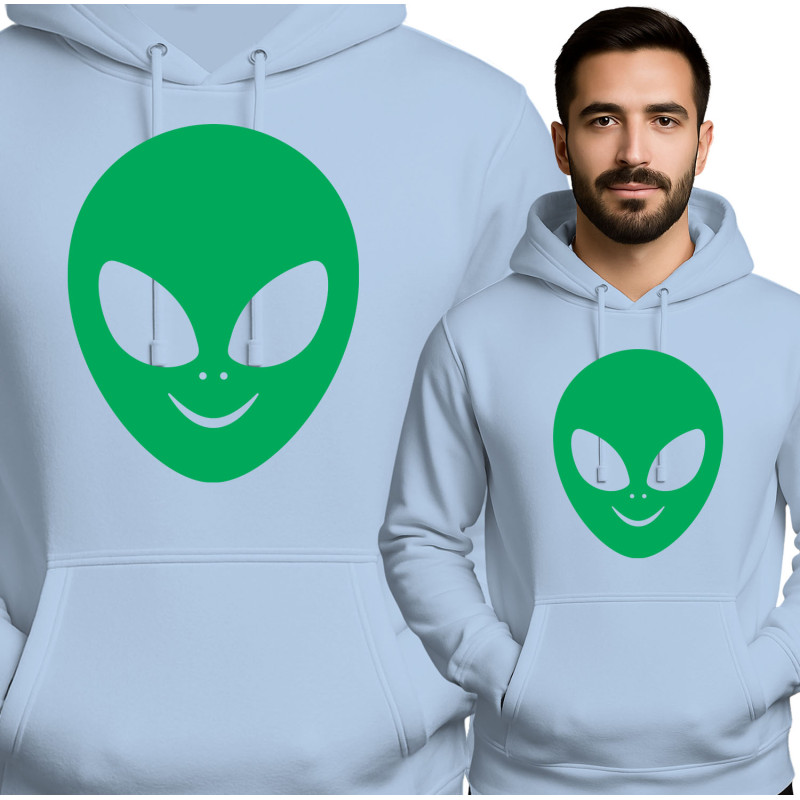 Alien Geïnspireerde Rode Hoodie