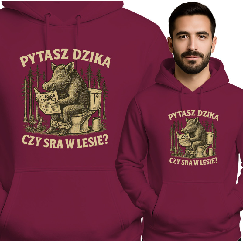 Grappige Everzwijn Hoodie