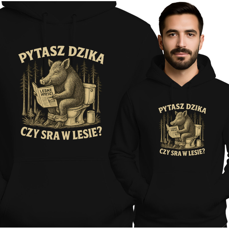 Grappige Everzwijn Hoodie