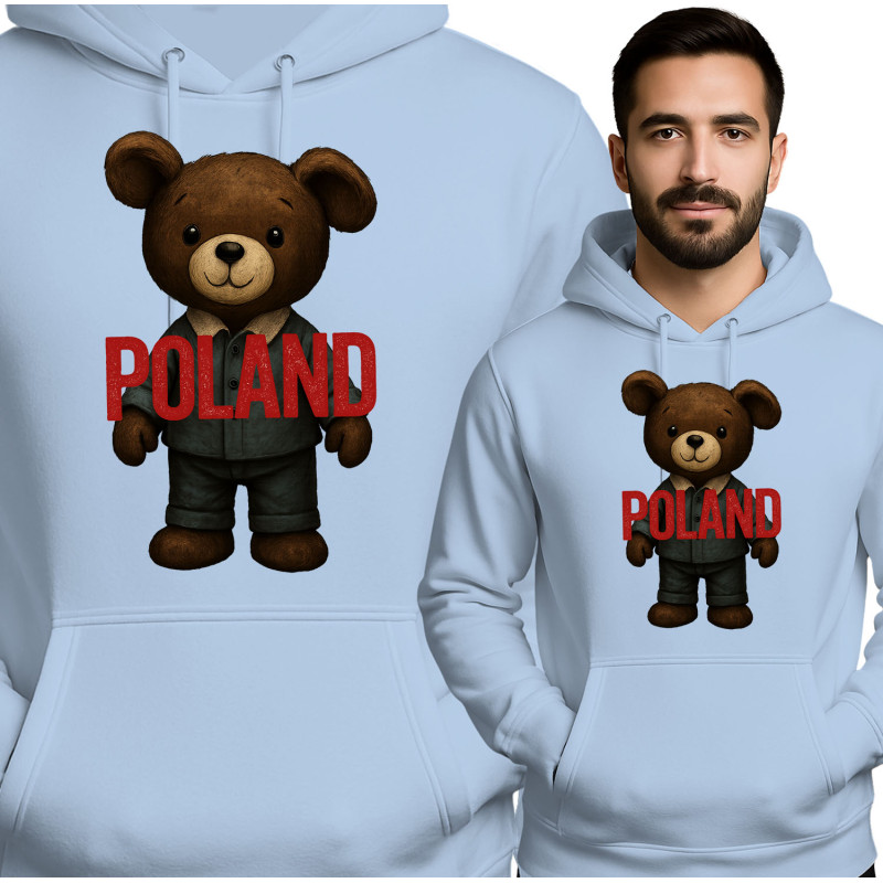 Schattige Polen Beer Hoodie