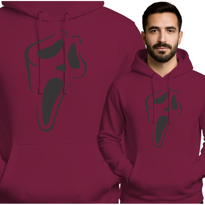 Bluza męska 'grafika Scream'