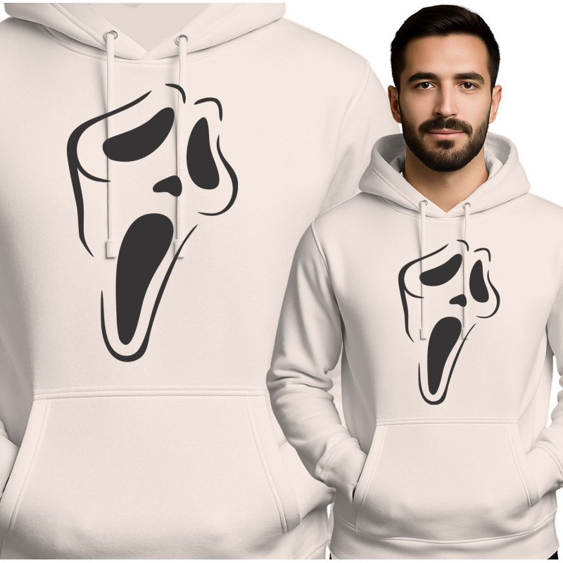 Scream Hoodie - Iconisch Ontwerp in Rood